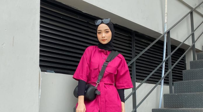 baju pink fanta cocok dengan jilbab warna apa