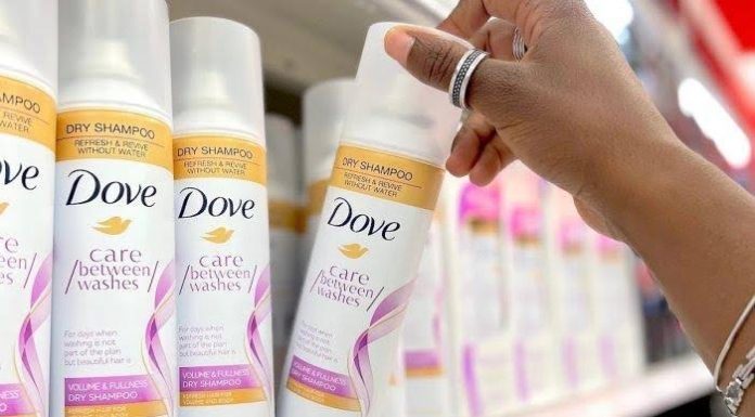 Dry Shampoo Dove